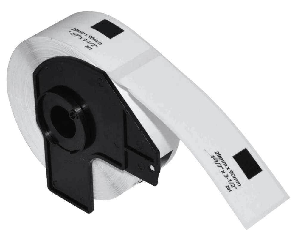 PixoJet Brother DK11201 29 x 90 mm, 400 stk. Hvid adresseetiket