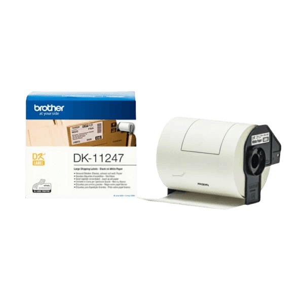 Brother Original DK11247 103 x 164 mm Hvid adresseetiket