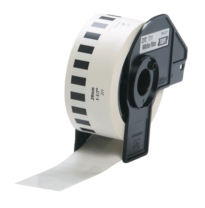 PixoJet Brother DK22211 29mm x 15,24m Hvid adresseetiket