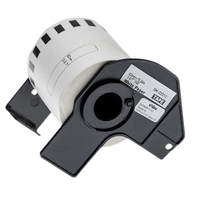 PixoJet Brother DK22212 62mm x 15,24m Hvid adresseetiket