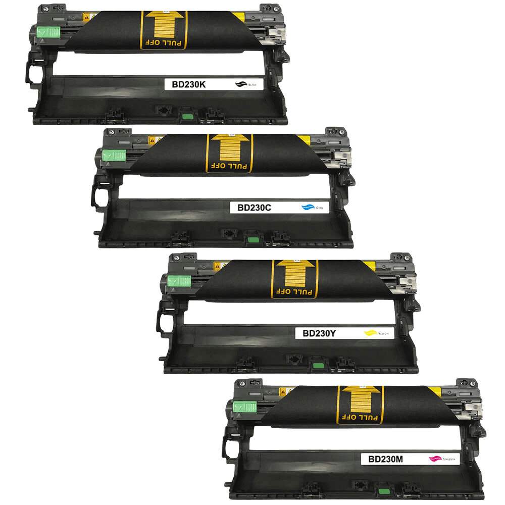 PixoJet Brother DR230CL rabatpakke - 4 stk.