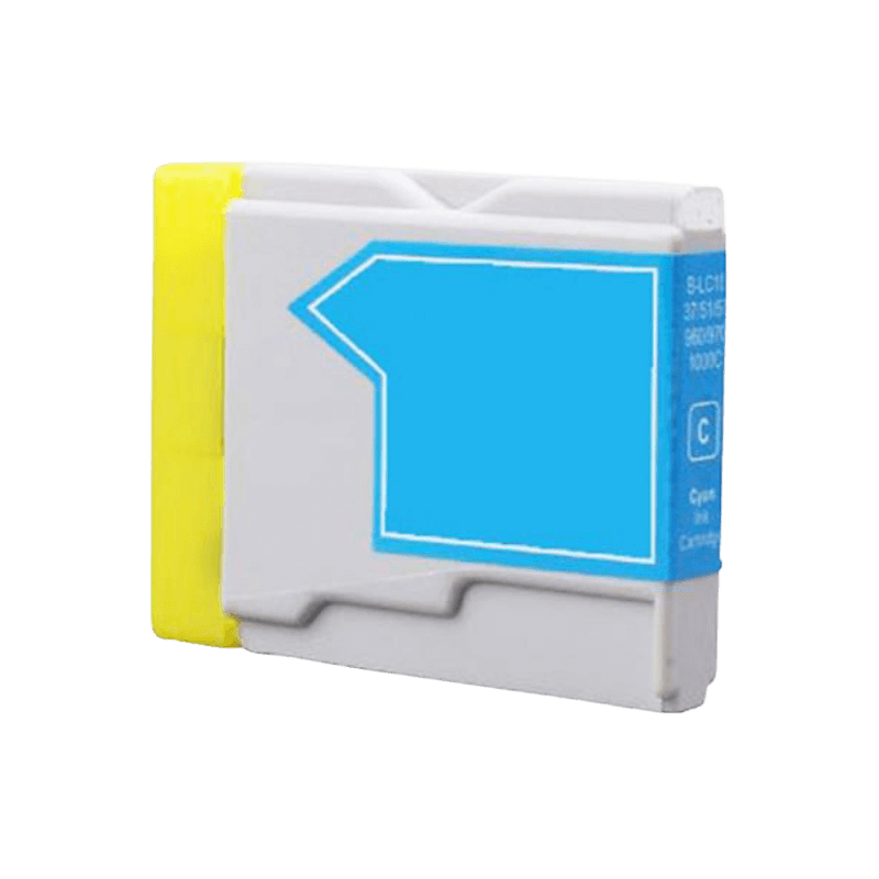 PixoJet Brother LC1000C cyan blækpatron | Indhold: 12 ml.