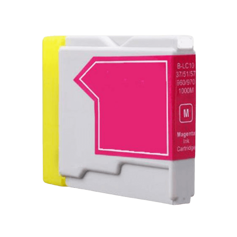 PixoJet Brother LC1000M magenta blækpatron | Indhold: 12 ml.