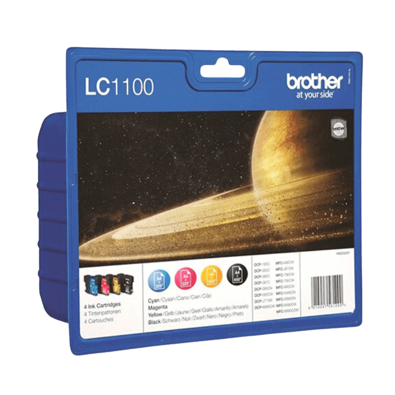 Brother Original LC1100 CMYK rabatpakke
