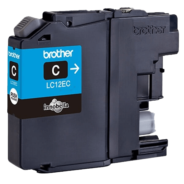 Brother Original LC12EC cyan blækpatron | Indhold: 1200 sider