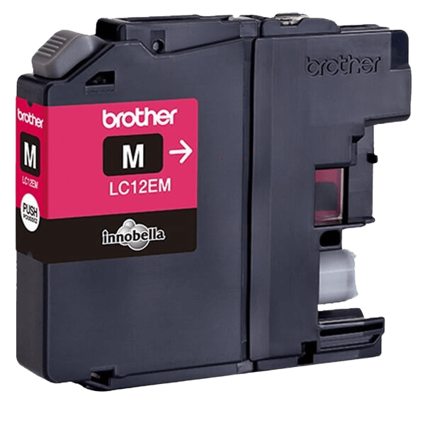 Brother Original LC12EM magenta blækpatron | Indhold: 1200 sider