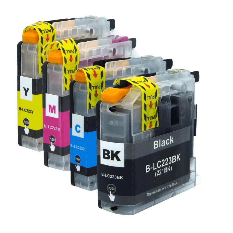 PixoJet Brother LC223 rabatpakke - 4 stk.