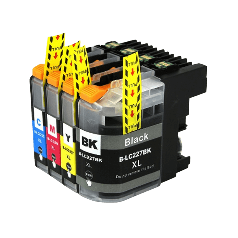 PixoJet Brother LC225 / LC227 XL rabatpakke - 4 stk.