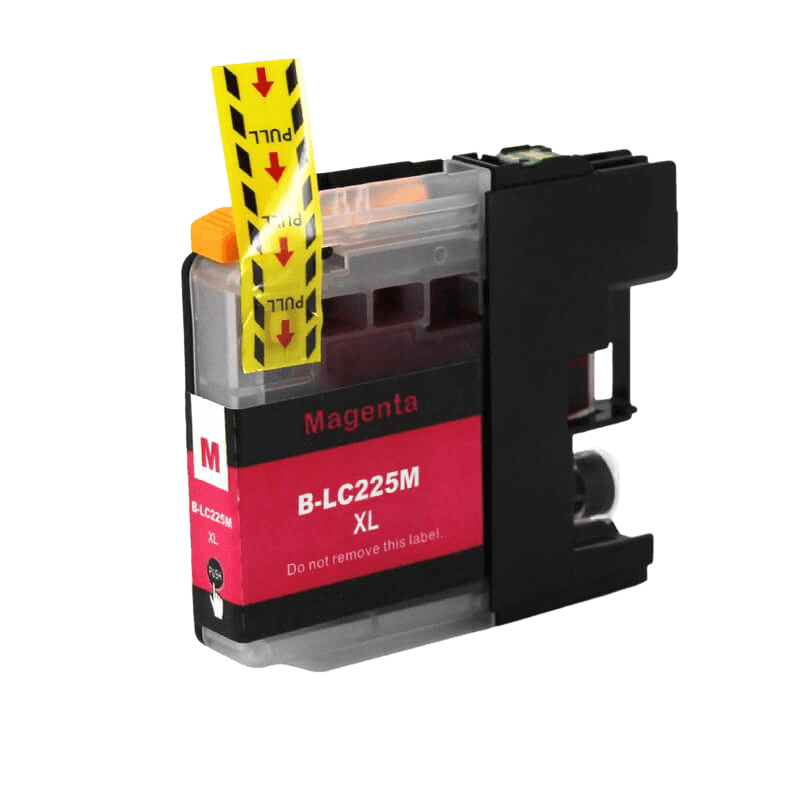 PixoJet Brother LC225M XL magenta blækpatron | Indhold: 15 ml.