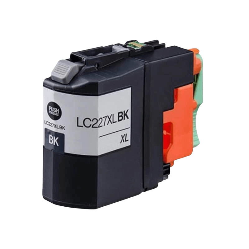 PixoJet Brother LC227BK XL sort blækpatron | Indhold: 25 ml.