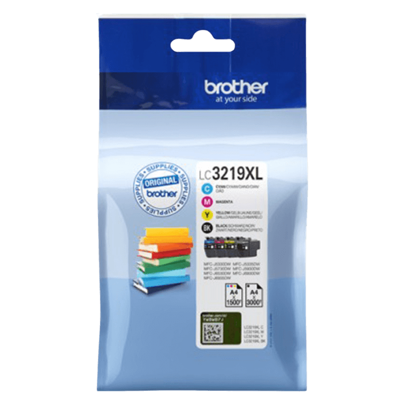 Brother Original LC3219XL CMYK rabatpakke | Indhold: 7500 sider