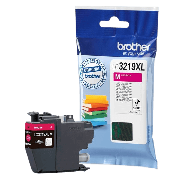 Brother Original LC3219XLM magenta blækpatron | Indhold: 1500 sider