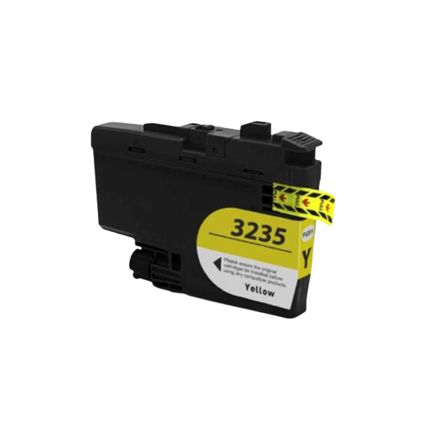 PixoJet Brother LC3235XLY gul blækpatron | Indhold: 50 ml.