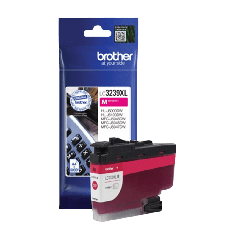Brother Original LC3239XLM magenta blækpatron | Indhold: 5000 sider