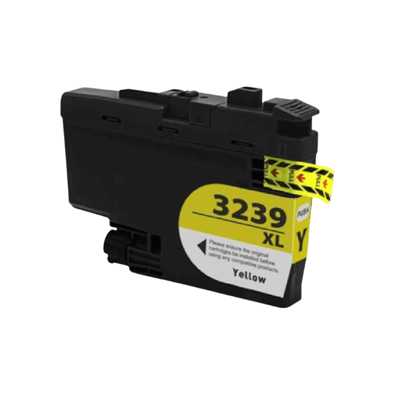 PixoJet Brother LC3239XLY gul blækpatron | Indhold: 5000 sider