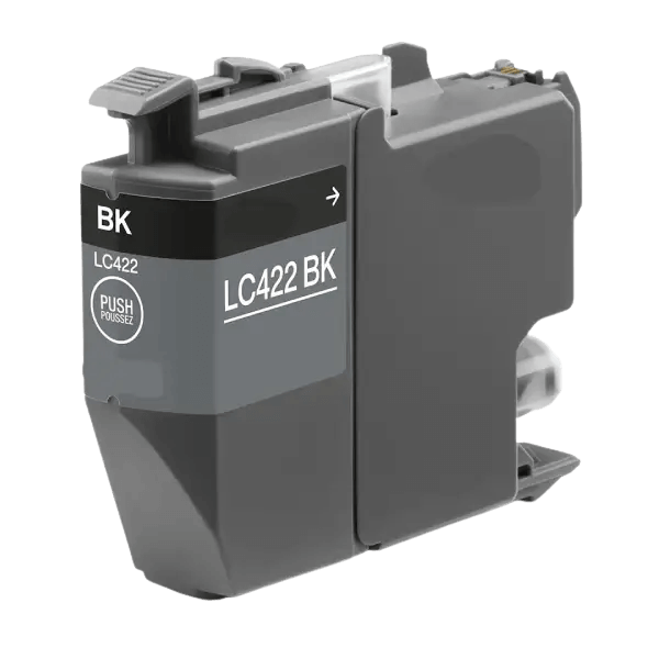 PixoJet Brother LC422BK sort blækpatron | Indhold: 550 sider