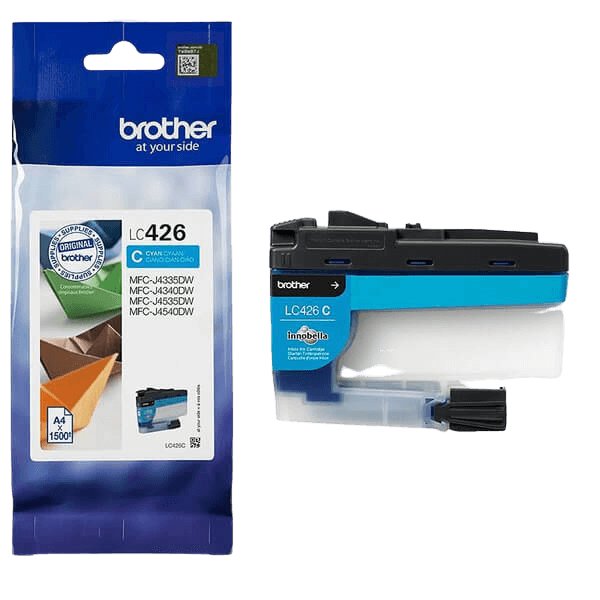Brother Original LC426C cyan blækpatron | Indhold: 1500 sider