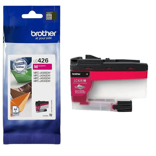 Brother Original LC426M magenta blækpatron | Indhold: 1500 sider