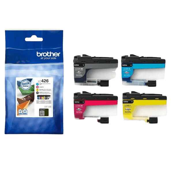 Brother Original LC426VAL CMYK rabatpakke | Indhold: 7500 sider