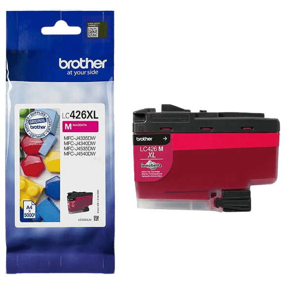 Brother Original LC426XLM magenta blækpatron | Indhold: 5000 sider