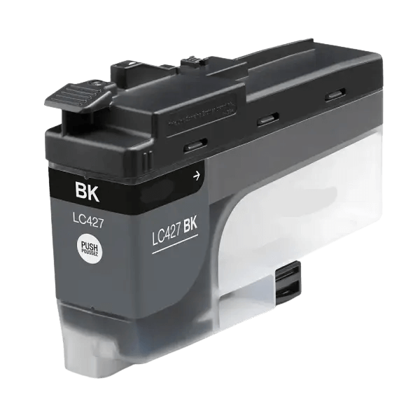 PixoJet Brother LC427BK sort blækpatron | Indhold: 3000 sider