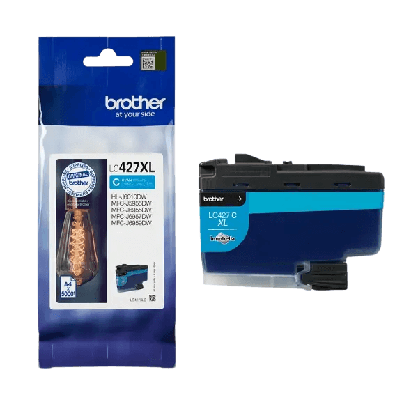 Brother Original LC427C cyan blækpatron | Indhold: 1500 sider
