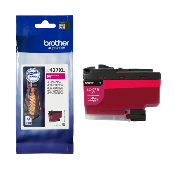 Brother Original LC427M magenta blækpatron | Indhold: 1500 sider