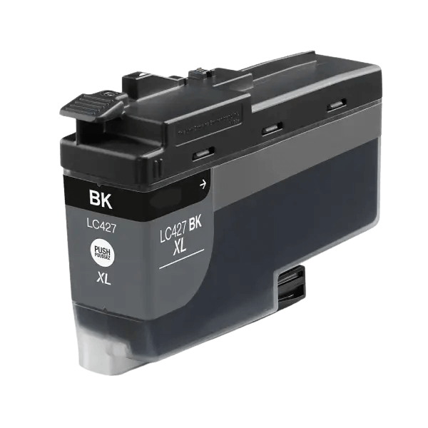 PixoJet Brother LC427XLBK sort blækpatron | Indhold: 6000 sider