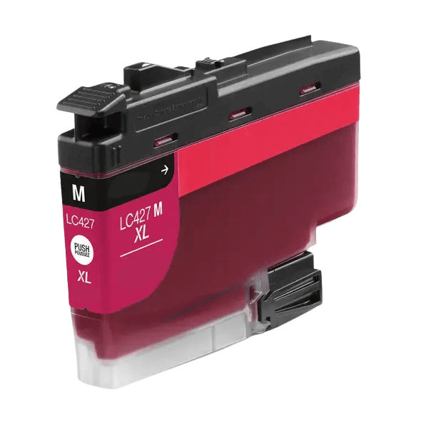 PixoJet Brother LC427XLM magenta blækpatron | Indhold: 5000 sider