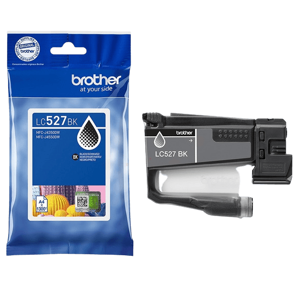 Brother Original LC527BK sort blækpatron | Indhold: 1200 sider