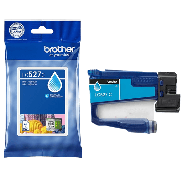 Brother Original LC527C cyan blækpatron | Indhold: 900 sider