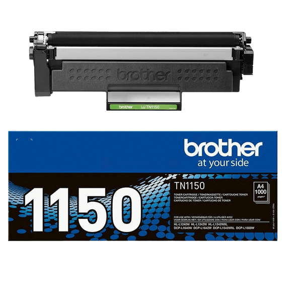 Brother Original TN1150 sort toner | Indhold: 1000 sider