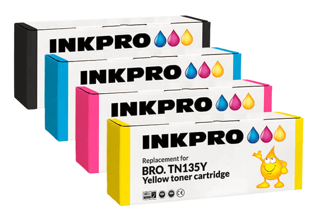 PixoJet Brother TN135 XL rabatpakke - 4 stk.