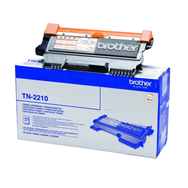 Brother Original TN2210 sort toner | Indhold: 1200 sider