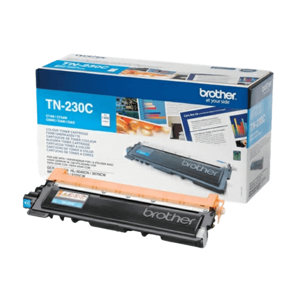 Brother Original TN230C cyan toner | Indhold: 1400 sider