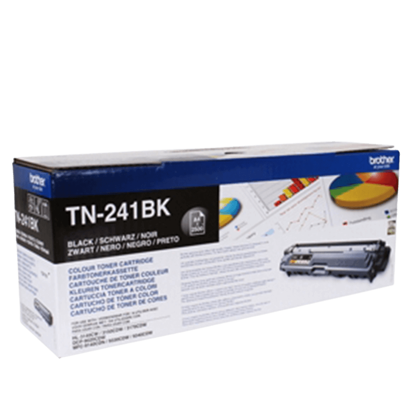 Brother Original TN241BK sort toner | Indhold: 2500 sider