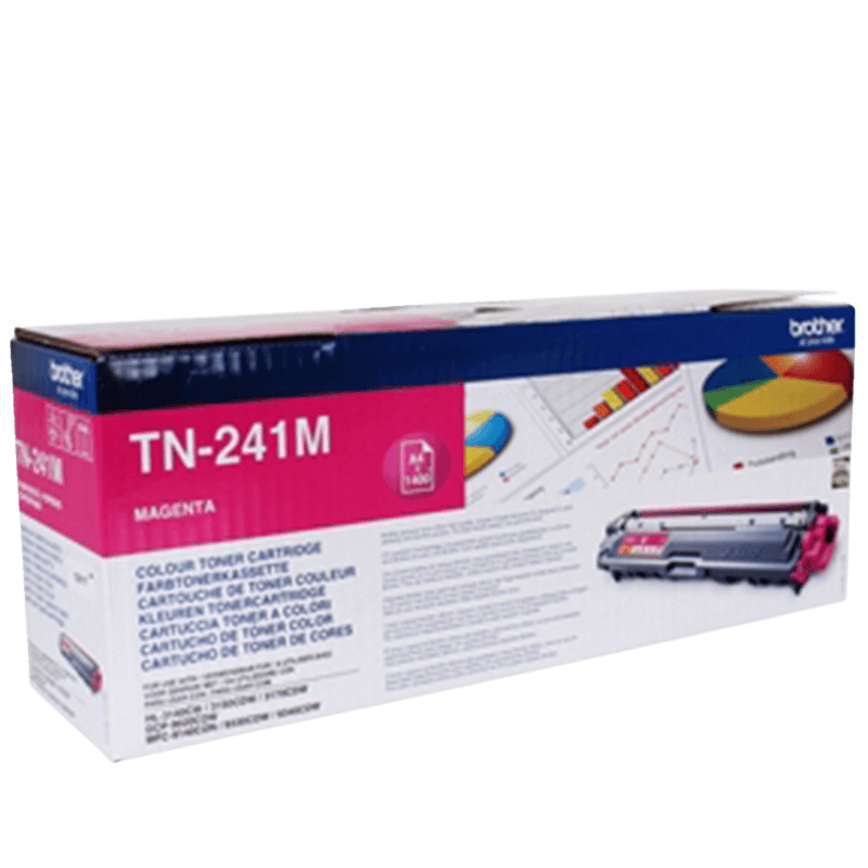 Brother Original TN241M magenta toner | Indhold: 1400 sider