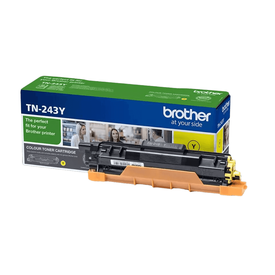 Brother Original TN243Y gul toner | Indhold: 1000 sider