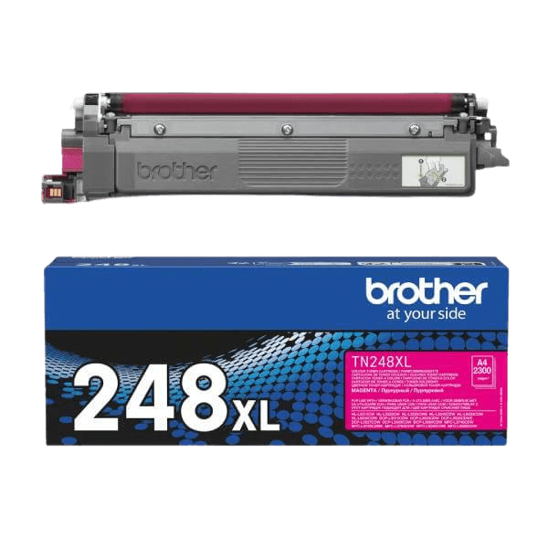 Brother Original TN248M magenta toner | Indhold: 1000 sider