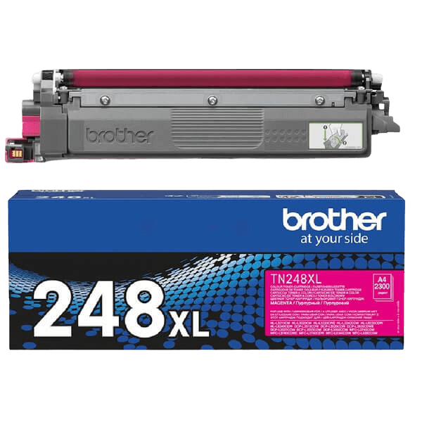 Brother Original TN248XLM magenta toner | Indhold: 2300 sider