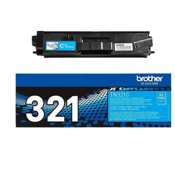 Brother Original TN321C cyan toner | Indhold: 1500 sider