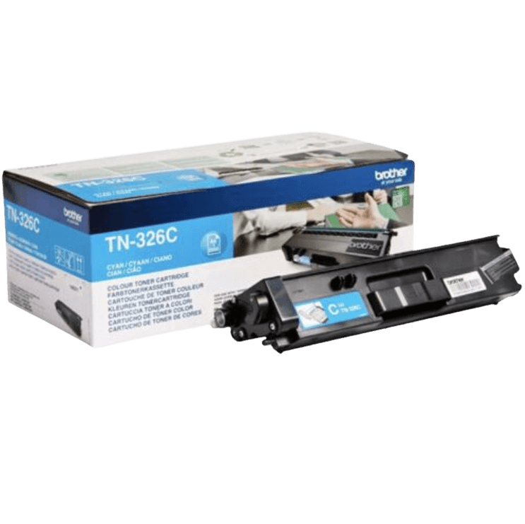 Brother Original TN326C XL cyan toner | Indhold: 3500 sider