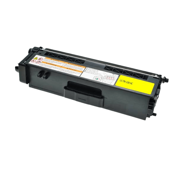 PixoJet Brother TN328Y XXL gul toner | Indhold: 6000 sider