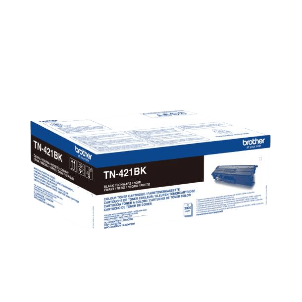 Brother Original TN421BK sort toner | Indhold: 3000 sider