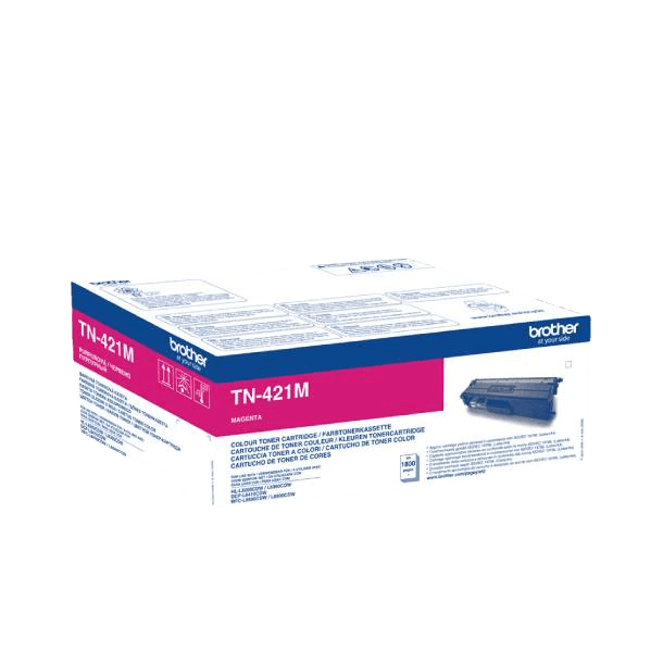 Brother Original TN421M magenta toner | Indhold: 1800 sider