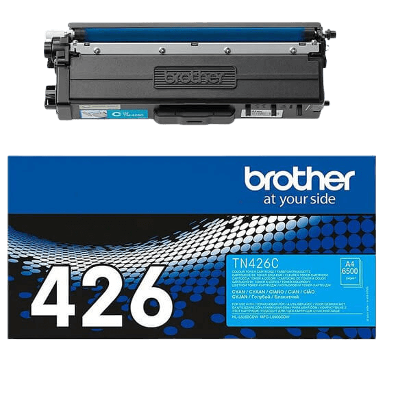 Brother Original TN426C XXL cyan toner | Indhold: 6500 sider