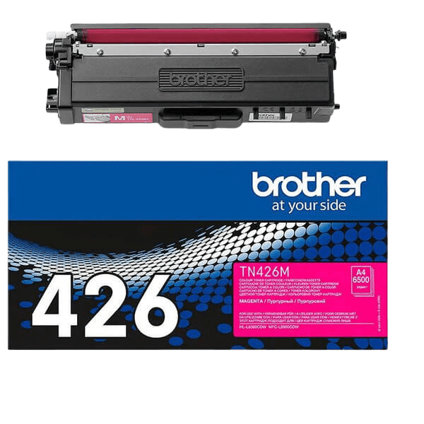 Brother Original TN426M XXL magenta toner | Indhold: 6500 sider