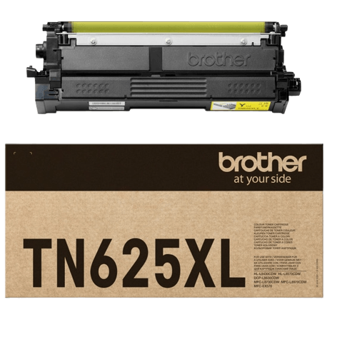 Brother Original TN625XLY gul toner | Indhold: 4500 sider