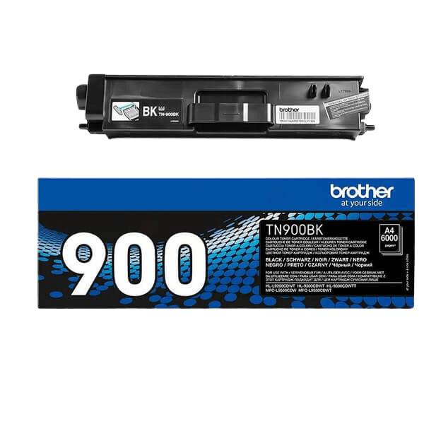 Brother Original TN900BK sort toner | Indhold: 6000 sider