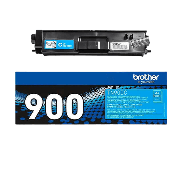 Brother Original TN900C cyan toner | Indhold: 6000 sider